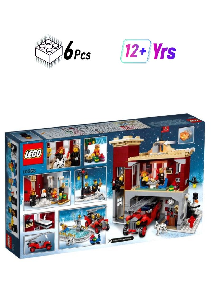 LEGO 10263 CREATOR Winter Village Fire Station 10263 6 12+ Years - Image 1