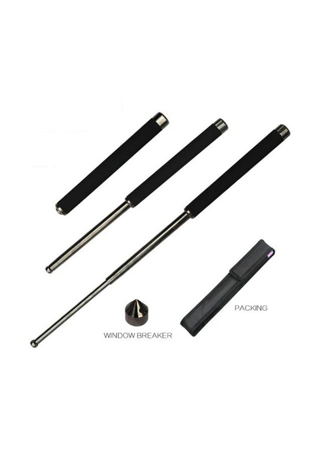 عصا محمولة ومتعددة الوظائف للدفاع عن النفس 53سم - Image 3