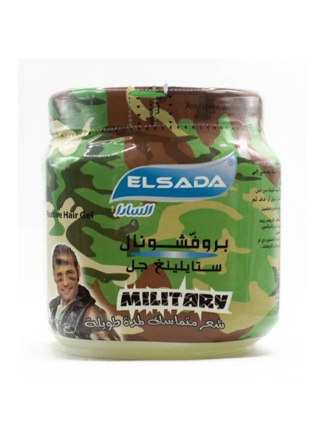 Professional Ultra Strong Hair Gel Military 1000ml