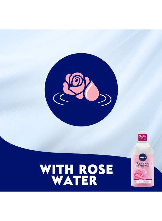 Nivea - Micellar Organic Rose Water Makeup Remover 400ml - Image 1