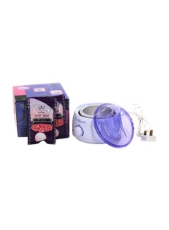 Pro-Wax100 Wax Machine White With One Bag Of Wax Pink White  - Image 1
