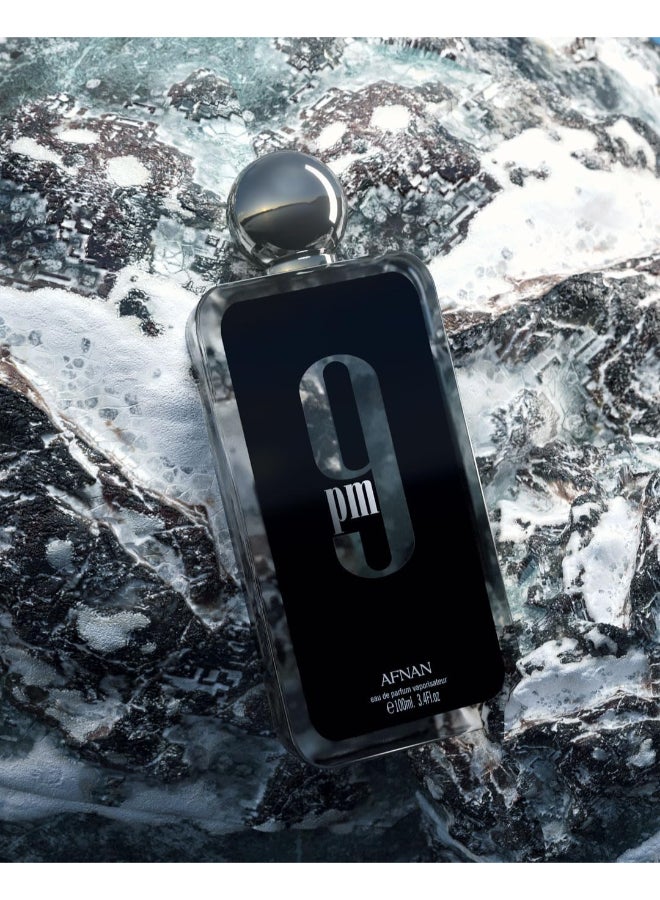 AFNAN 9 PM Edition For Men Eau De Parfum, 100 ML 100ml - Image 4