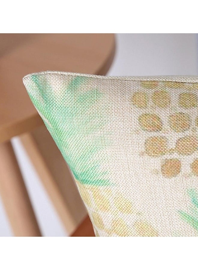 Hand-Painted Pineapple Pattern Cushion Cover - Image 4