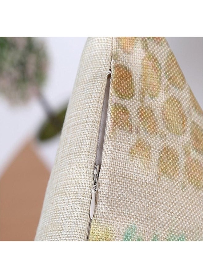 Hand-Painted Pineapple Pattern Cushion Cover - Image 3