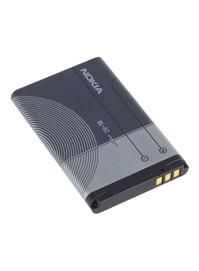نوكيا بطارية بديلة لهاتف نوكيا Bl-5c 1020 mAh رمادي/أسود - Image 1