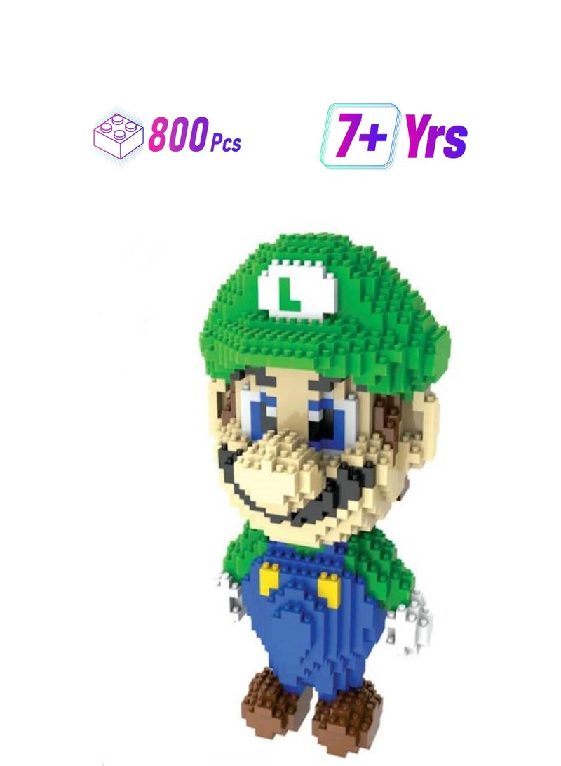 800-Piece Mario Building Block Toy 800 - Image 1
