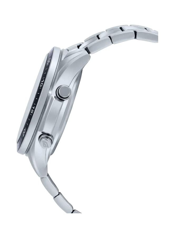 CASIO Men's Edifice Analog-Digital Watch EFV-C100D-1AVDF - 52 mm - Silver - Image 3