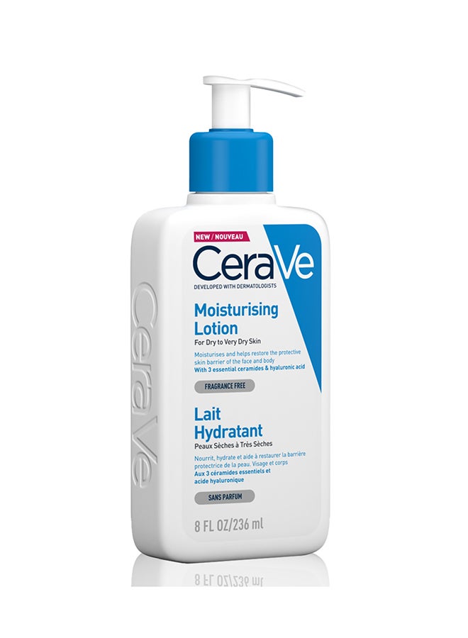 سيرا في لوشن مرطّب للبشرة الجافة وشديدة الجفاف مع حمض الهيالورونيك 236ملليلتر - Image 2