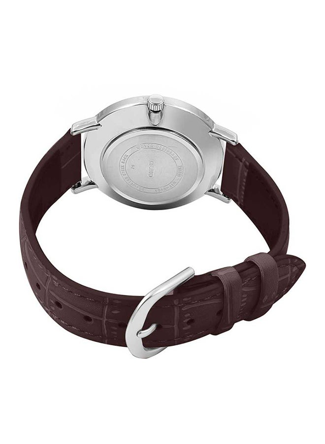 CASIO Men's Enticer Water Resistant Analog Watch MTP-VT01L-2BUDF(A1616) - 40 mm - Brown - Image 2