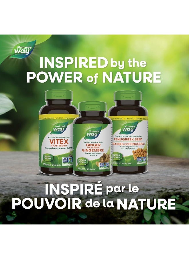 Nature's Way - Fenugreek Seed Dietary Supplement - 100 Capsules - Image 1