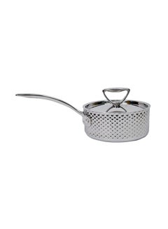 Balzano Florence Stainless Steel Sauce Pan With Lid Steel 16 Centimeter Steel 16 Centimeter  - Image 1