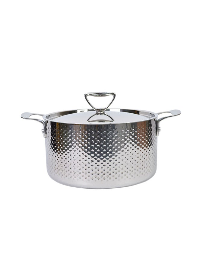 Balzano - Florence Stainless Steel Sauce Pot With Lid Steel 18 Centimeter Steel 18 Centimeter - Image 1
