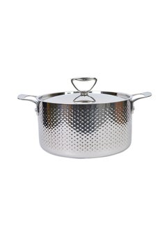 Balzano Florence Stainless Steel Sauce Pot With Lid Steel 24 Centimeter Steel 24 Centimeter  - Image 1