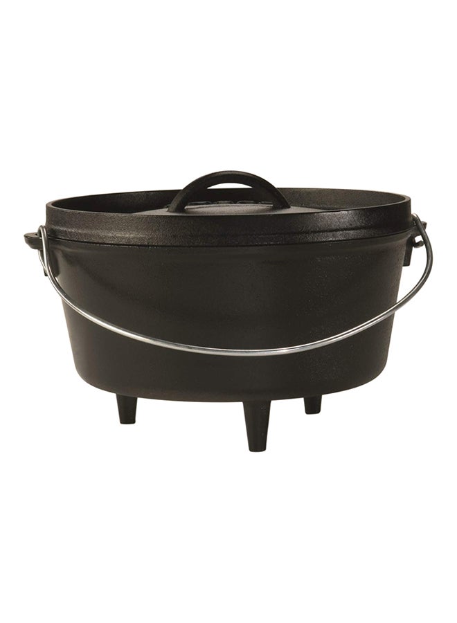 LODGE Deep Camp Dutch Oven Black 10inch  - Image 1