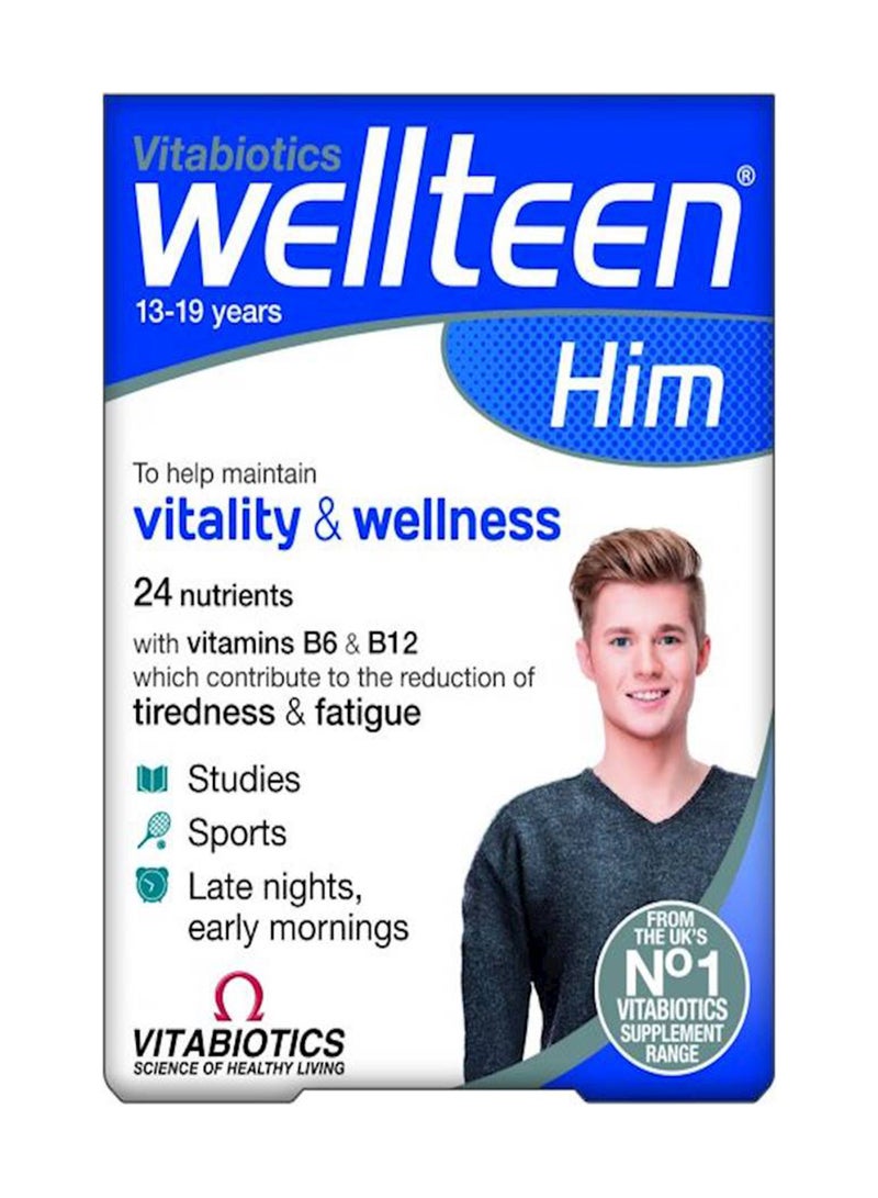Vitabiotics Wellteen Him 30 Tabs