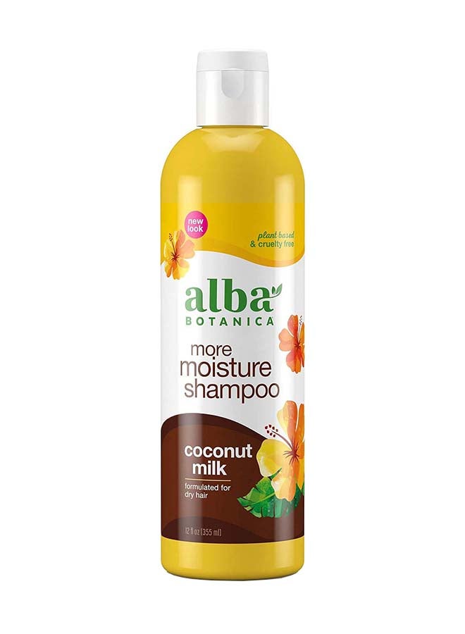 Alba Botanica Drink It Up Coconut Milk Hawaiian Shampoo 355ml  - Image 1