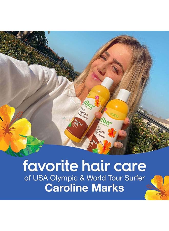 Alba Botanica Drink It Up Coconut Milk Hawaiian Shampoo 355ml  - Image 4