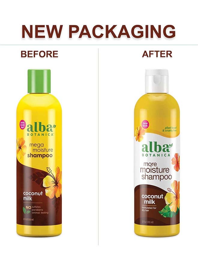 Alba Botanica Drink It Up Coconut Milk Hawaiian Shampoo 355ml  - Image 2