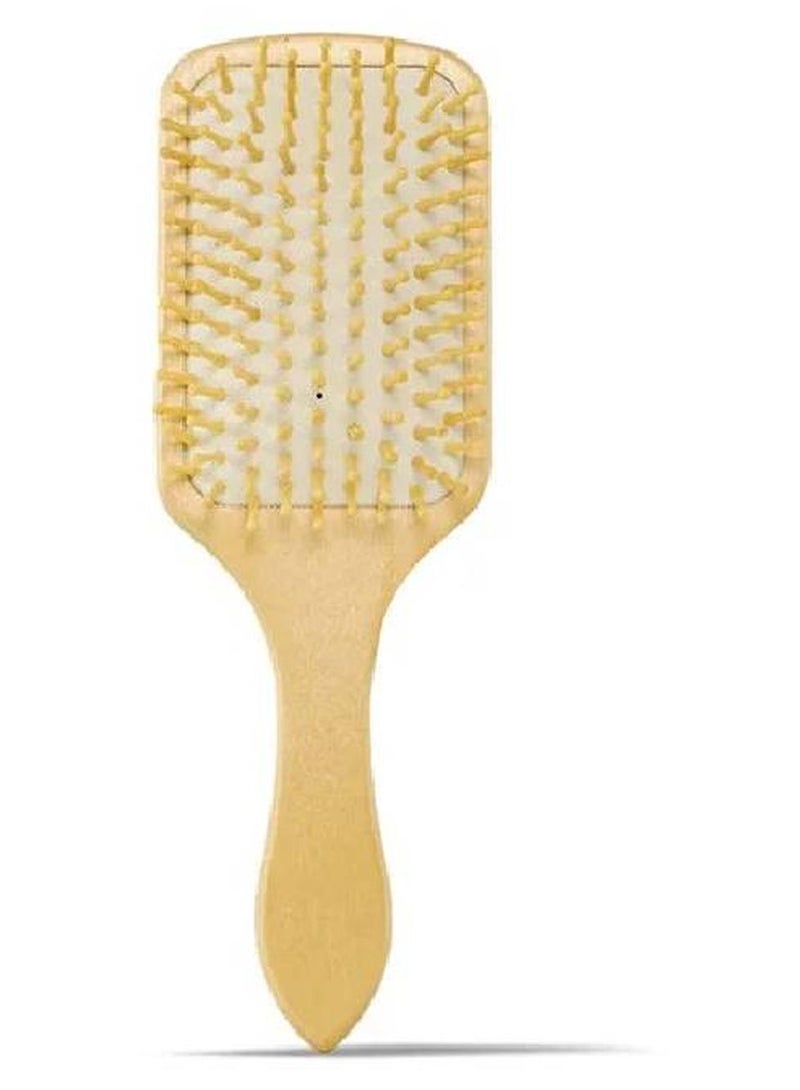 Wooden Anti-Static Hair Brush Beige