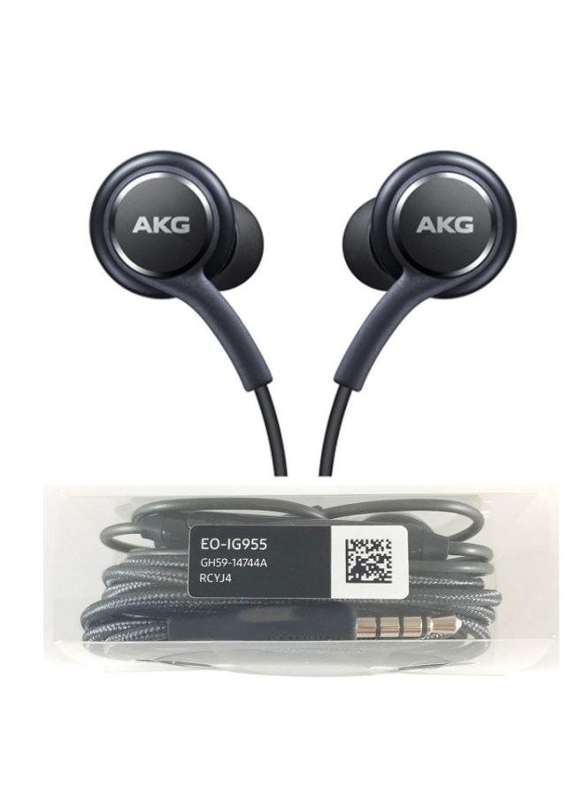 سامسونج سماعة أذن دون استخدام اليدين بميكروفون لهاتف سامسونج جالاكسي S8/S8 بلس أسود - Image 4