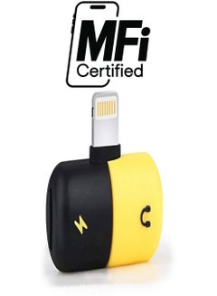 Generic Adaptor For Apple iPhone Yellow/Black  - Image 1