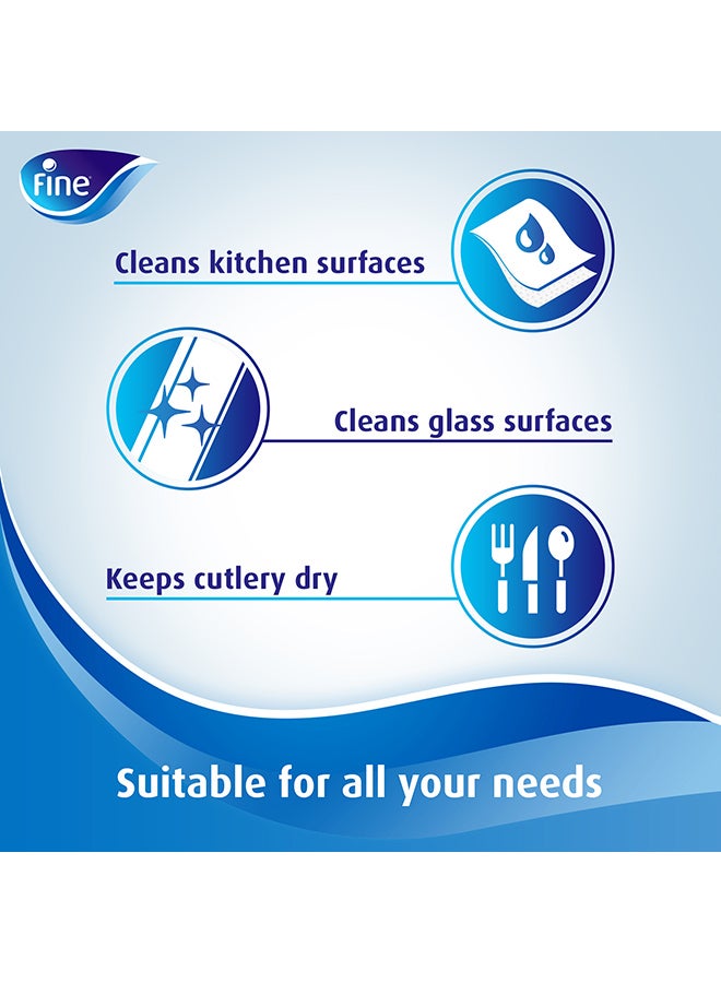 Fine Hand Towel Rolls Mega Rolls 150x2 Ply White - Image 5