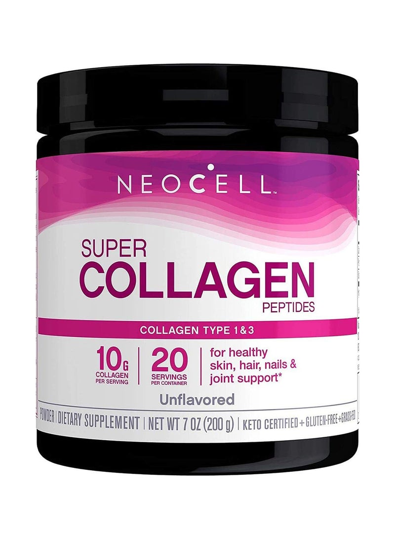 NEOCELL Super Collagen Peptides, Unflavored 7 oz Packaging may vary - Image 1