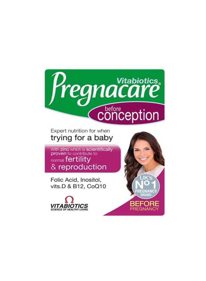 Vitabiotics Pregnacare Conception 30 Tablets - Image 1