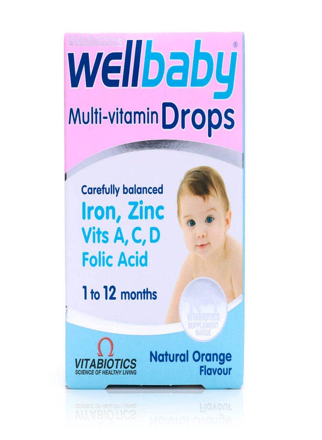 Vitabiotics Wellbaby Multi-Vitamin Drops 30 ml  - Image 1