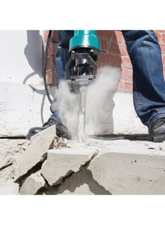 Makita Electric Concrete Breaker,32.2Kg , AVT,28.6mm Hex Shank, 2,000W, 72.8J Multicolor  - Image 5