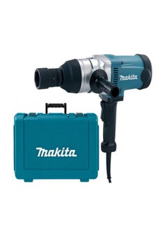 Makita Electric Impact Wrench 1 inch, 1200W, 1400rpm, 1000Nm, 8.6 kg Black/Blue/Silver  - Image 3