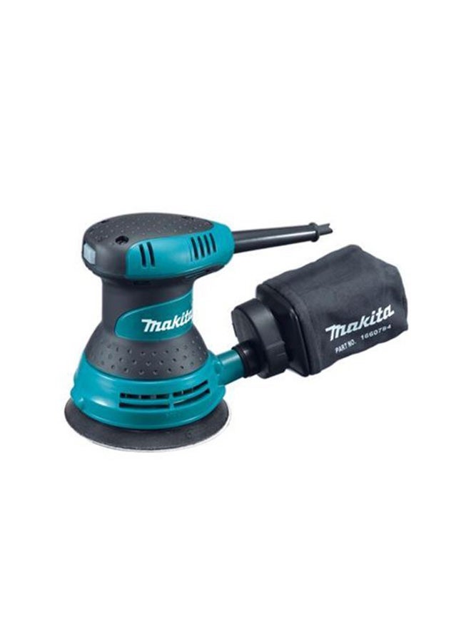 Makita - Sander Machine For Wood, 5 inch, 300W, 12000 opm, 1.3 kg Blue/Black 7.1x5.1x6.5inch - Image 1