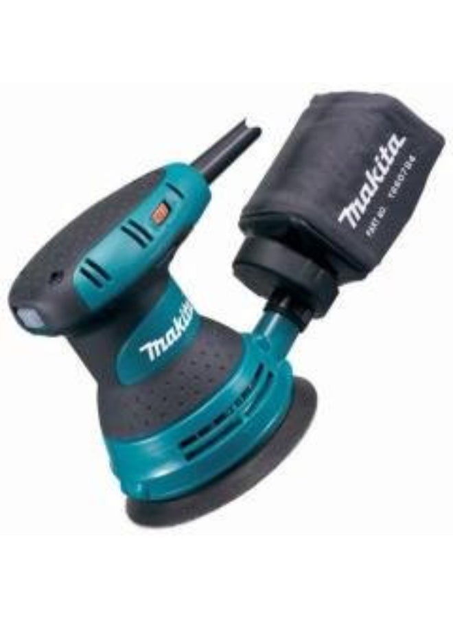 Makita - Sander Machine For Wood, 5 inch, 300W, 12000 opm, 1.3 kg Blue/Black 7.1x5.1x6.5inch - Image 1