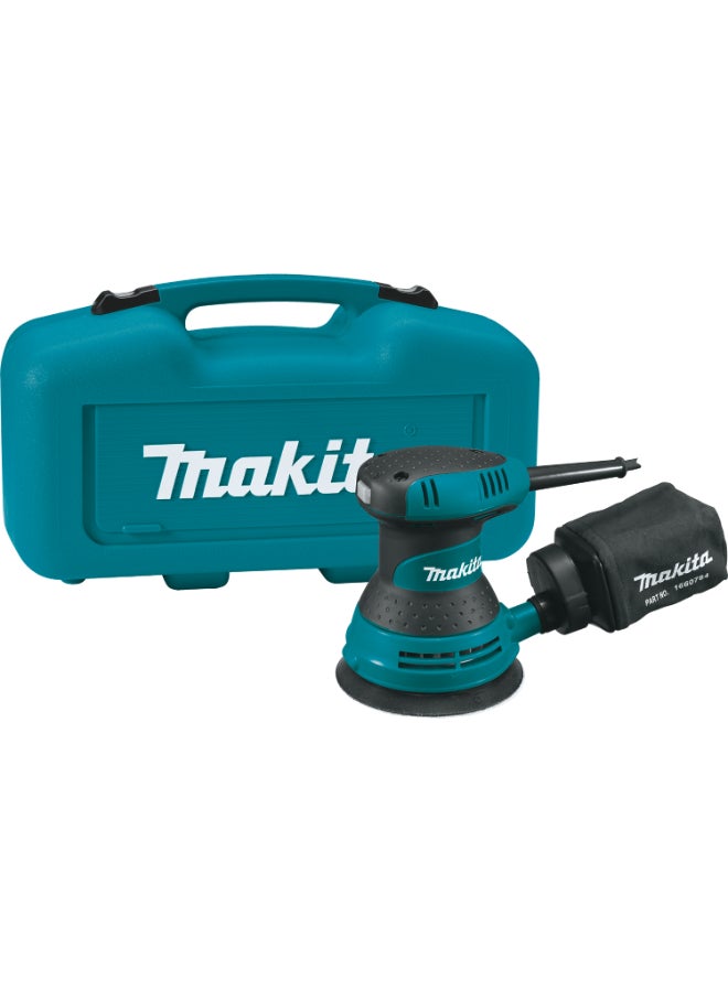 Makita - Sander Machine For Wood, 5 inch, 300W, 12000 opm, 1.3 kg Blue/Black 7.1x5.1x6.5inch - Image 1