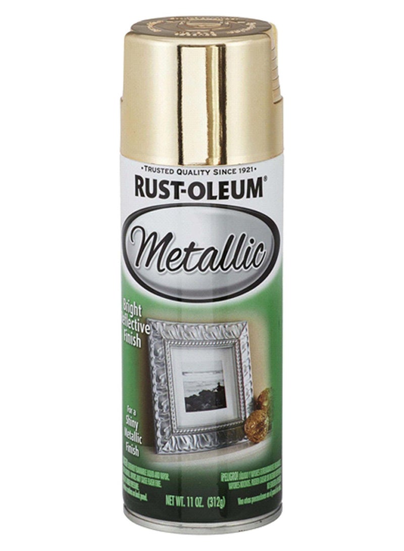 RUST-OLEUM Specialty Metallics Spray Paint Gold - Image 1