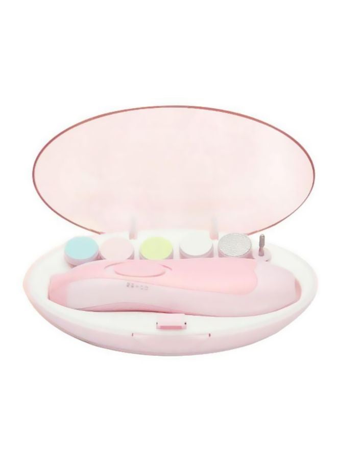 ماكينة تقليم الأظافر الكهربائية بإضاءة LED