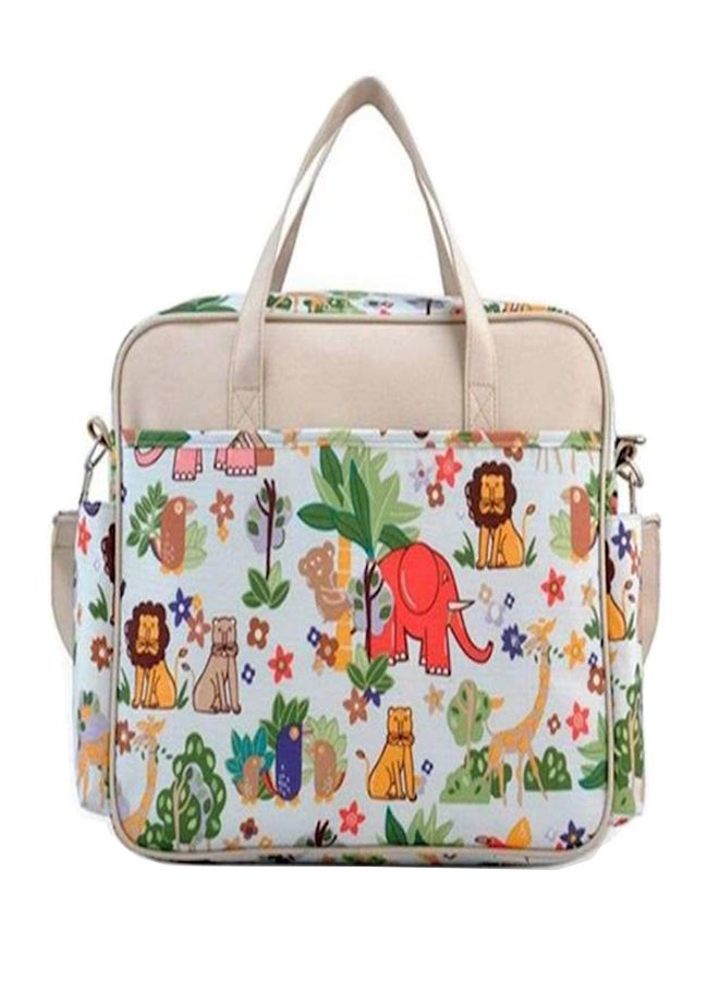 Generic - Animal Printed Multi-Functional Diaper Bag - Image 1