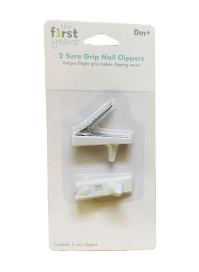 the FIRST years Sure Grip Steel Nail Clippers