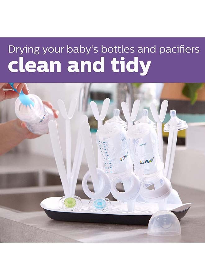 Philips Avent Feeding Bottle Drying Rack - White, SCF149/00