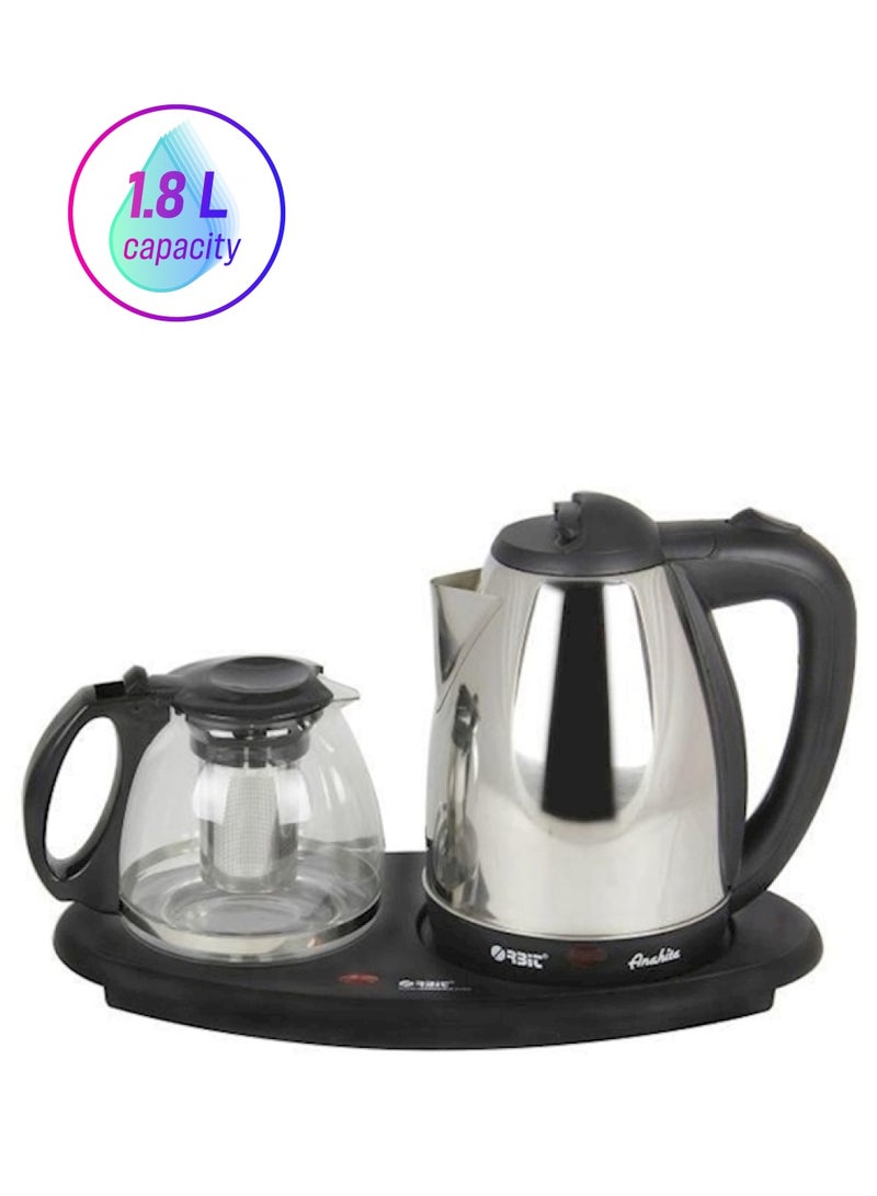 Kettle 1.8 L With Teapot 1.8 L 2724569929357 Black