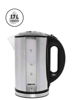 GEEPAS 1.7 Liters  Kettle 1.7 L Gk5074 Silver/Black  - Image 1