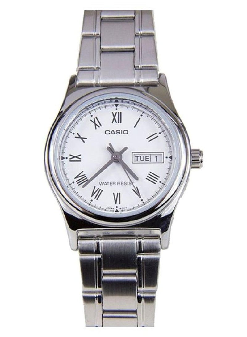 CASIO Women's Water Resistant Analog Watch LTP-V006D-7BUDF - Image 1
