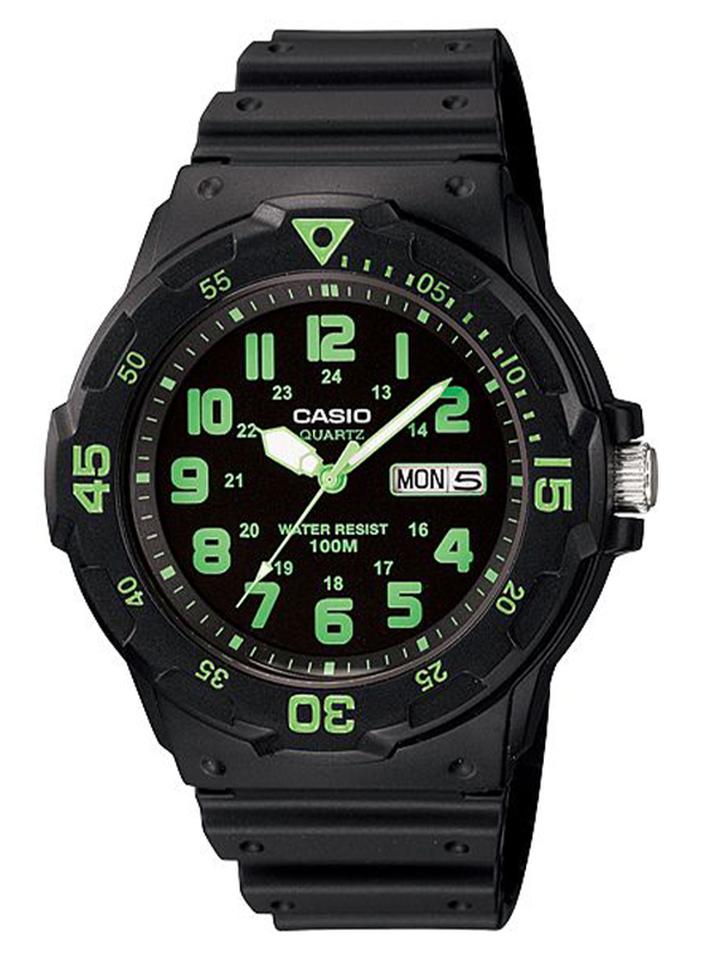 CASIO Men's Resin Analog Wrist Watch MRW-200H-3B - Image 1