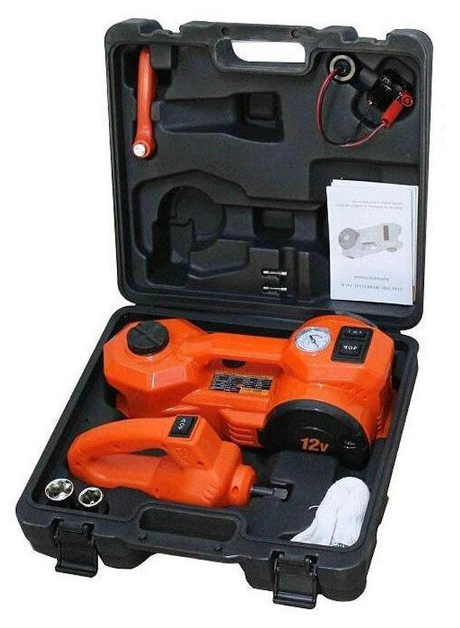 Electric Car Jack With Air Compressor - Image 1