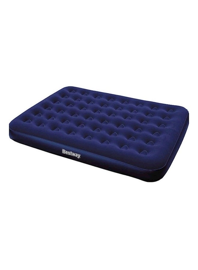Bestway Flocked Air Bed Blue Queen - Image 3