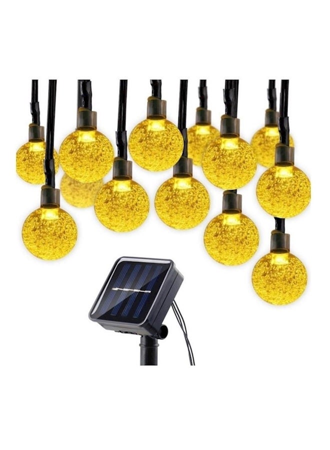 30 LED Solar String Lights White - Image 1