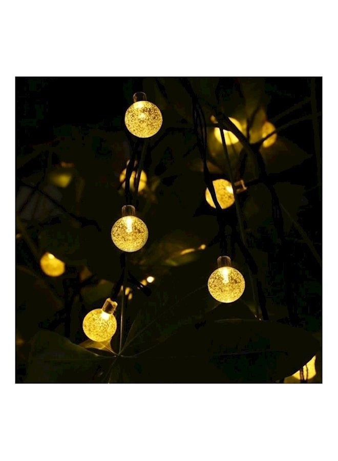 30 LED Solar String Lights White - Image 2