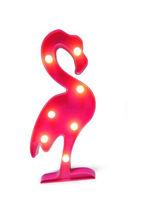 مصباح LED للزينة على شكل طائر الفلامنجو أصفر - Image 1