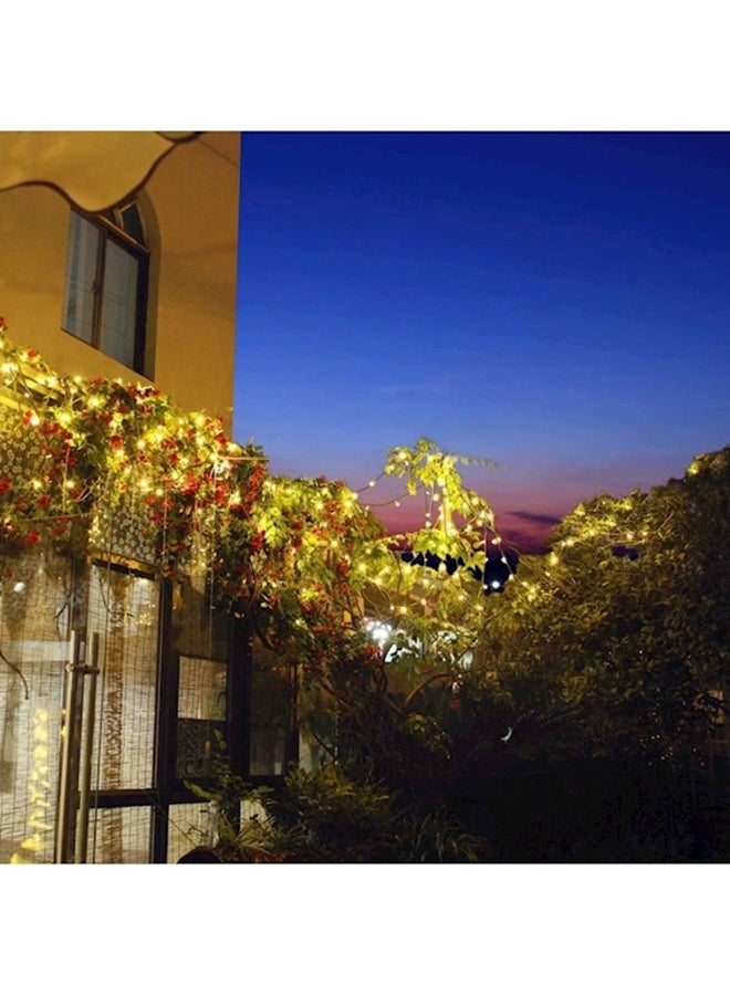 Solar Powered Decorative LED Lights Yellow - Image 4