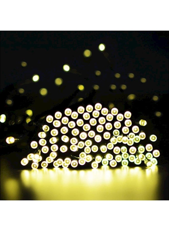 Solar Powered Decorative LED Lights Yellow - Image 3